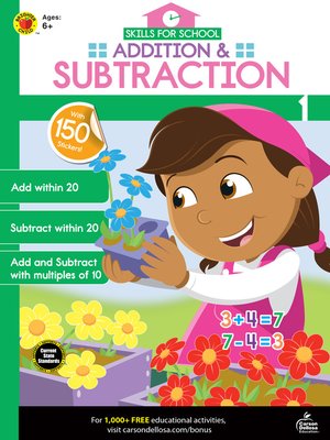 cover image of Skills for School Addition & Subtraction, Grade 1